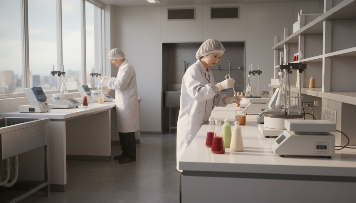 ソースOEM製造工場の品質管理体制